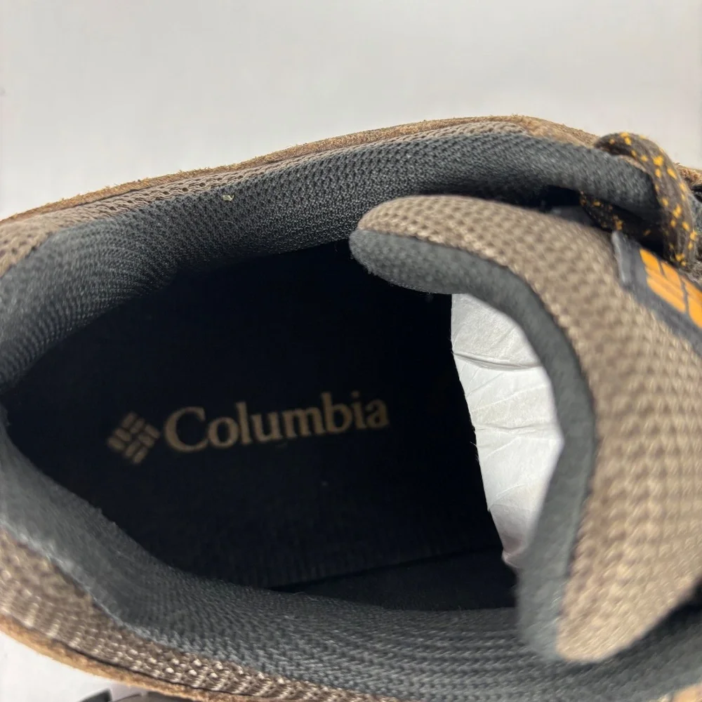 Colombia, Hiking Shoes, omni-grip, Brown/Gray-ish Brown, Leather/canvas, Size 8 - Picture 10 of 15